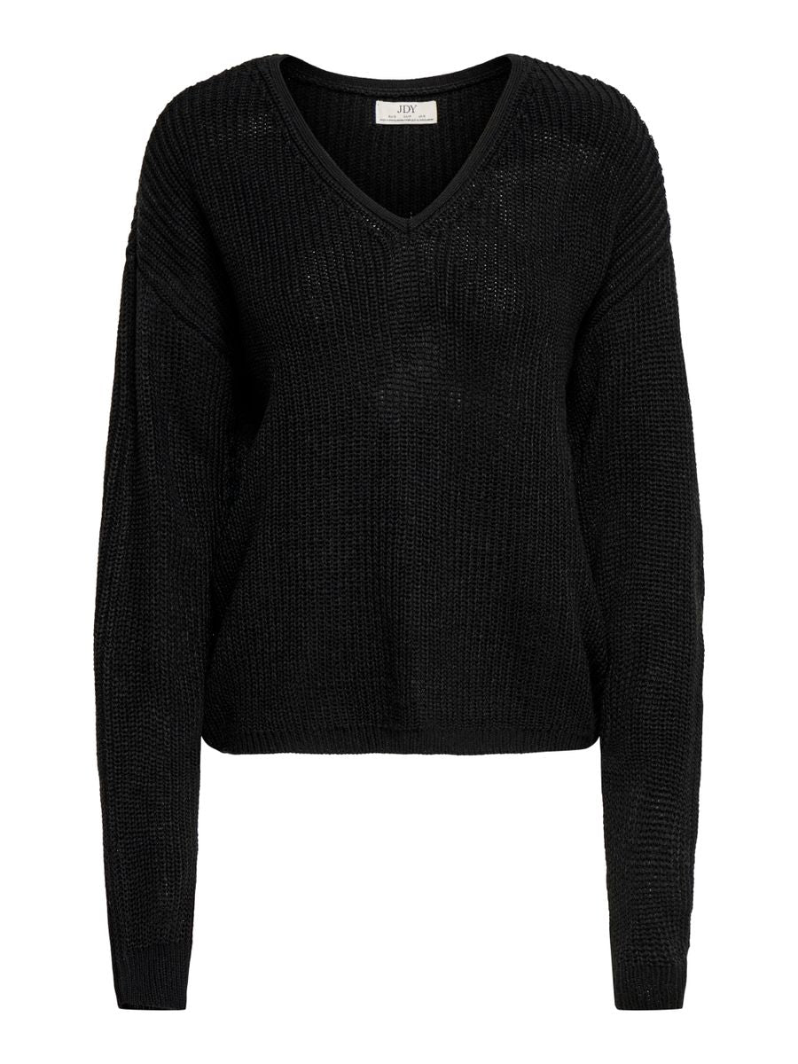 JDYEVIE L/S V-NECK PULLOVER KNT