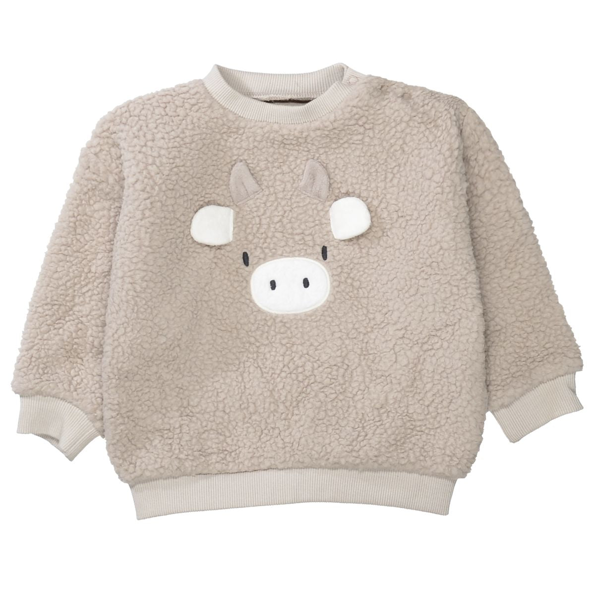 Kn.-Teddysweatshirt,oversized