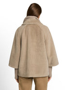 Cosy Cape Jacke im 2-in-1-Look