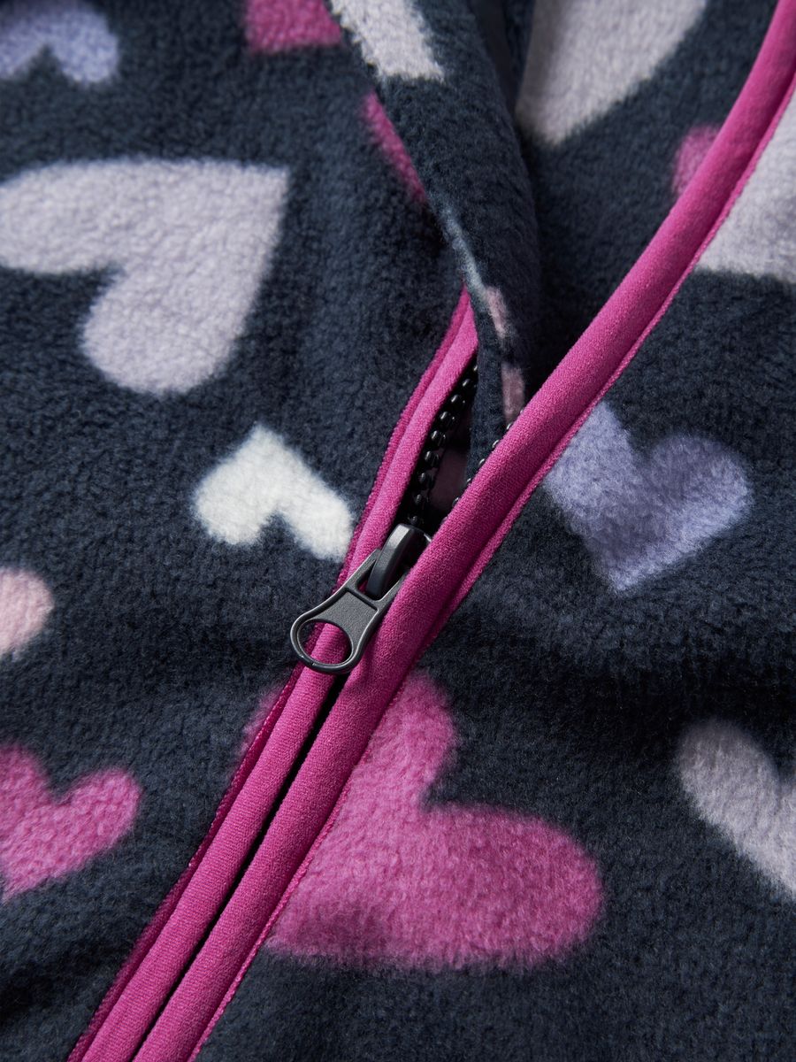 NMFMEEKO FLEECE JACKET AOP2 NOOS