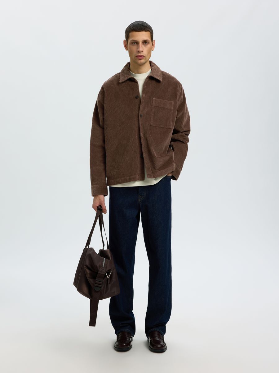 SLMOTTO-KRIS CORD OVERSHIRT NOOS
