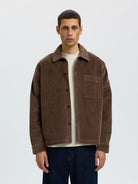 SLMOTTO-KRIS CORD OVERSHIRT NOOS