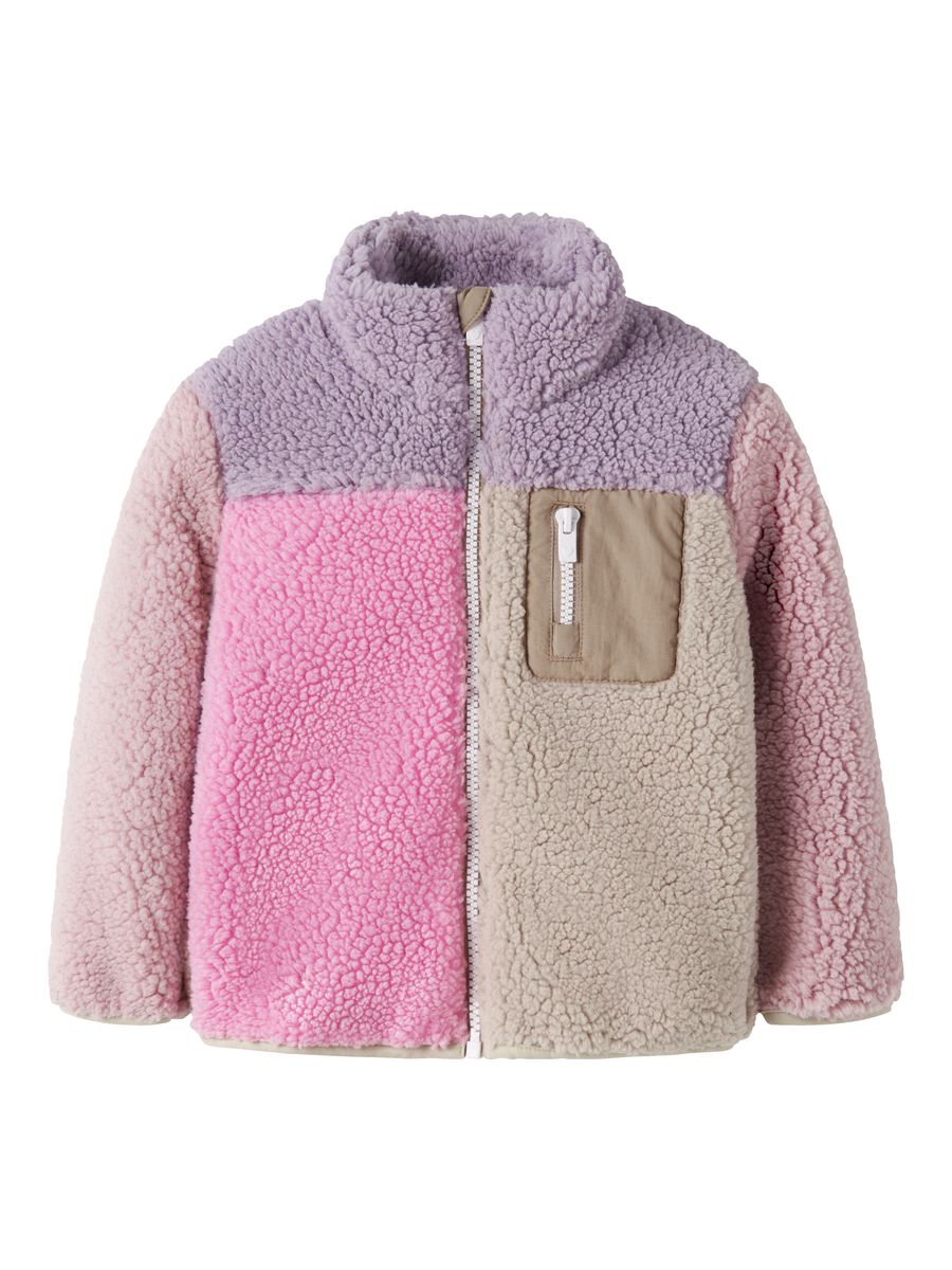 NMFMONICA TEDDY JACKET BLOCK