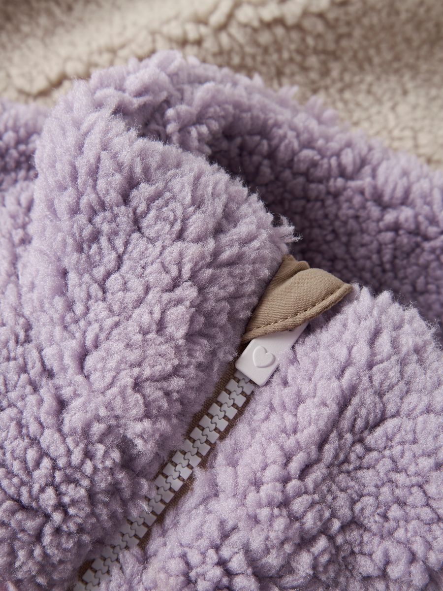 NMFMONICA TEDDY JACKET BLOCK