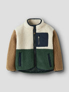 NMMMACEY TEDDY JACKET BLOCK NOOS