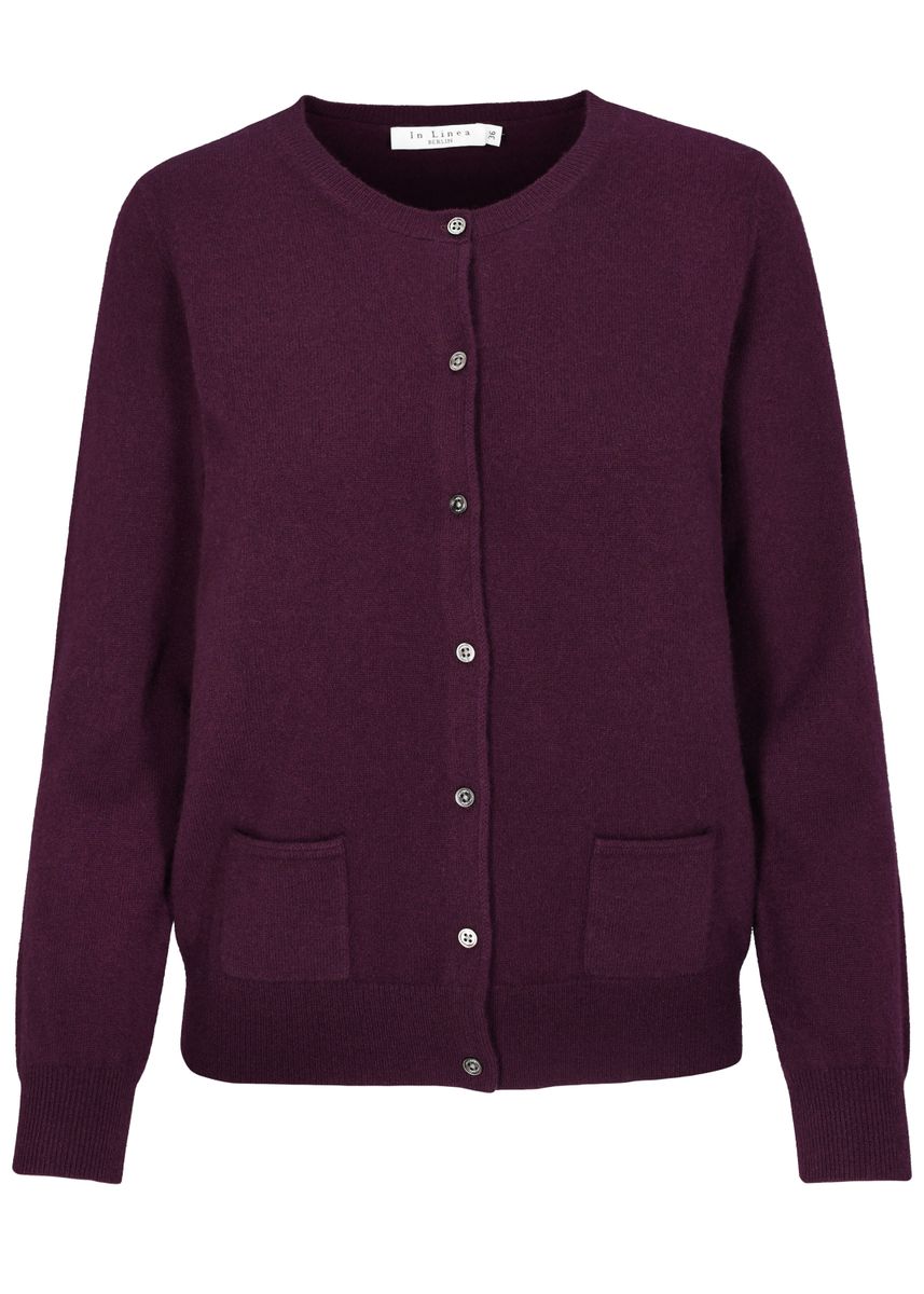 NOS Cardigan, Rundhals,1/1-Arm