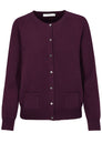 NOS Cardigan, Rundhals,1/1-Arm