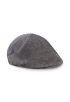 Flat Cap aus Leinen-Mix