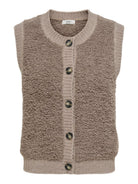 JDYEIRA LIFE S/L ON BUTTON VEST KNT NOOS