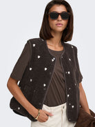 JDYSIMINA TEDDY HEART EMB WAISTCOAT OTW