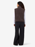 NMMASEY SHORT TEDDY VEST NOOS