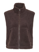 NMMASEY SHORT TEDDY VEST NOOS