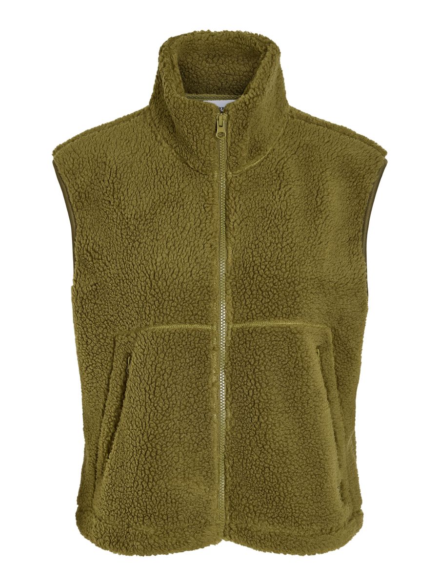NMMASEY SHORT TEDDY VEST NOOS