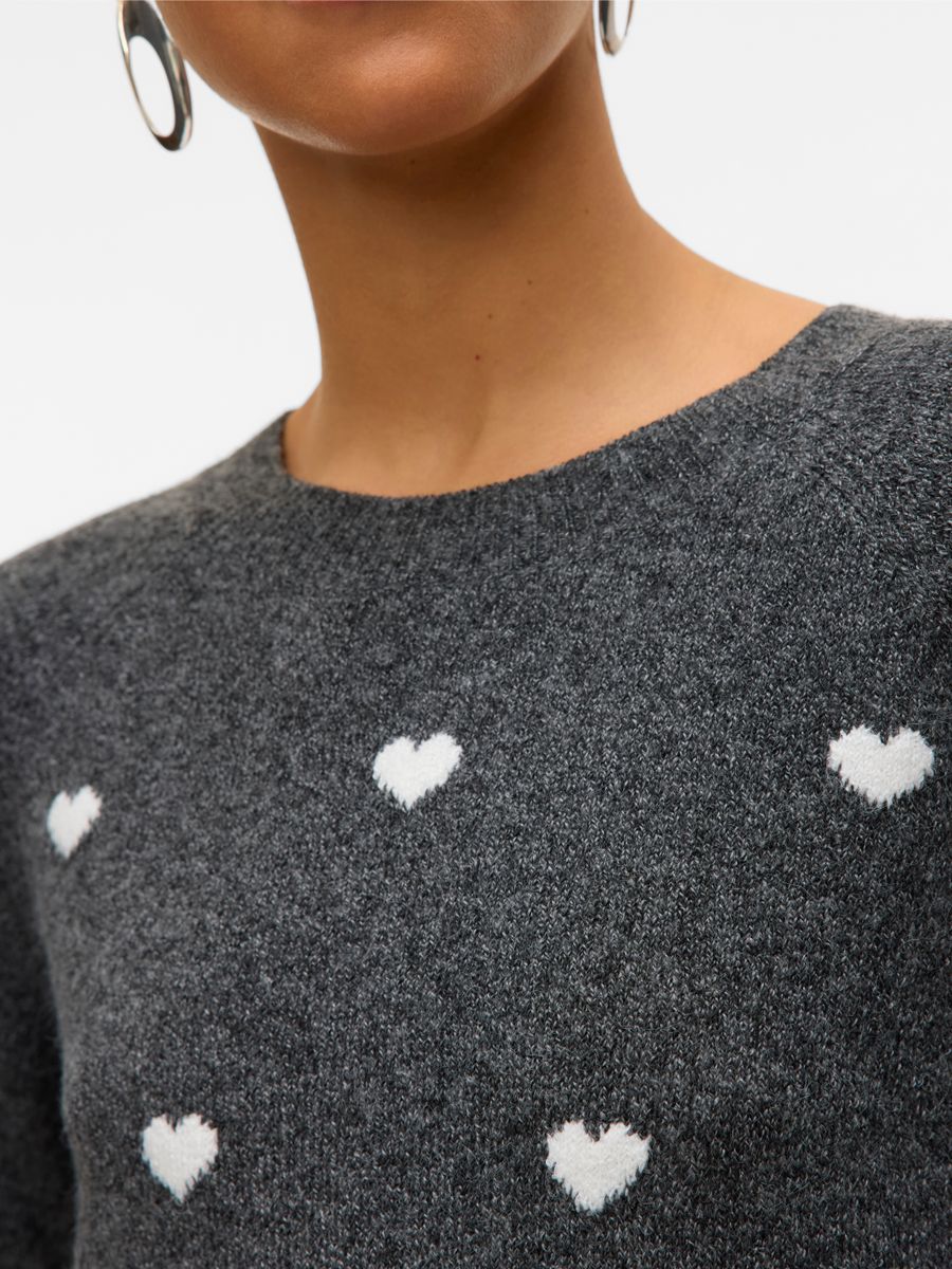 VMDOFFY INTARSIA LS O-NCK PULLOV GA NOOS