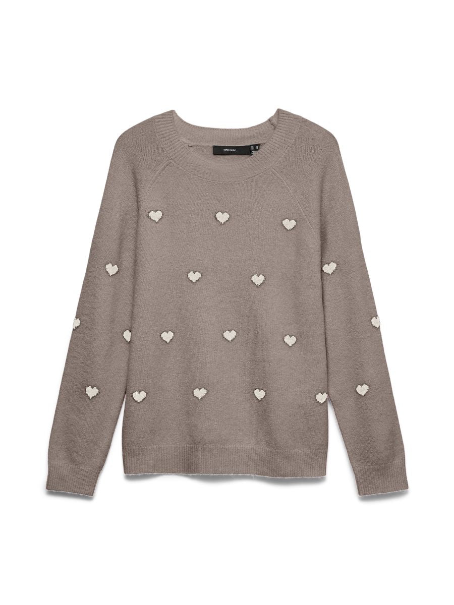VMDOFFY INTARSIA LS O-NCK PULLOV GA NOOS