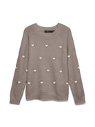 VMDOFFY INTARSIA LS O-NCK PULLOV GA NOOS