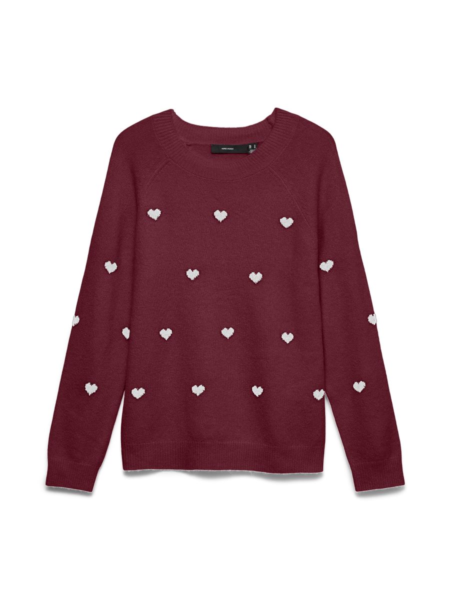 VMDOFFY INTARSIA LS O-NCK PULLOV GA NOOS