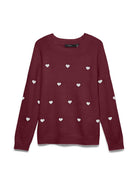 VMDOFFY INTARSIA LS O-NCK PULLOV GA NOOS