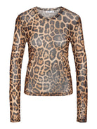 NMJUDITH L/S MESH TOP BG NOOS