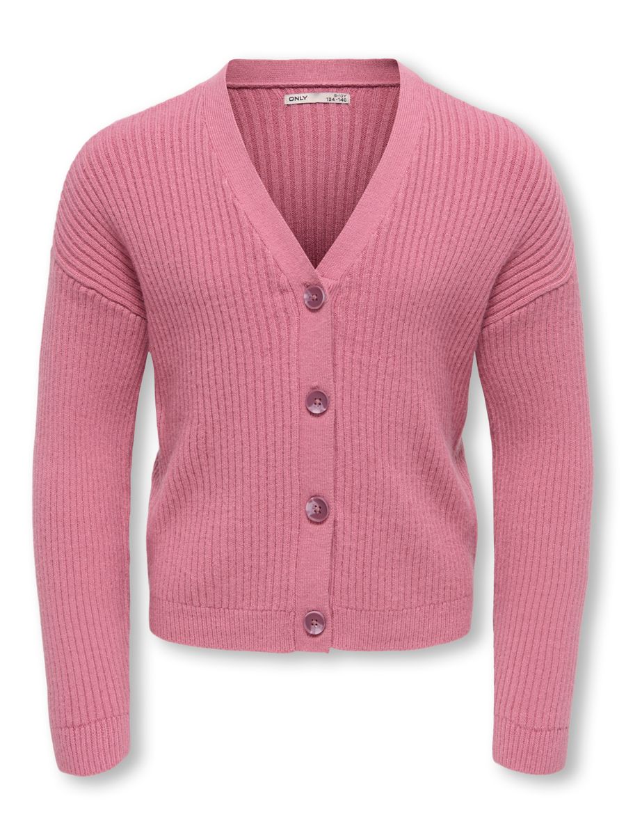 KOGMANDY LS SHORT BOXY CARDIGAN KNT NOOS