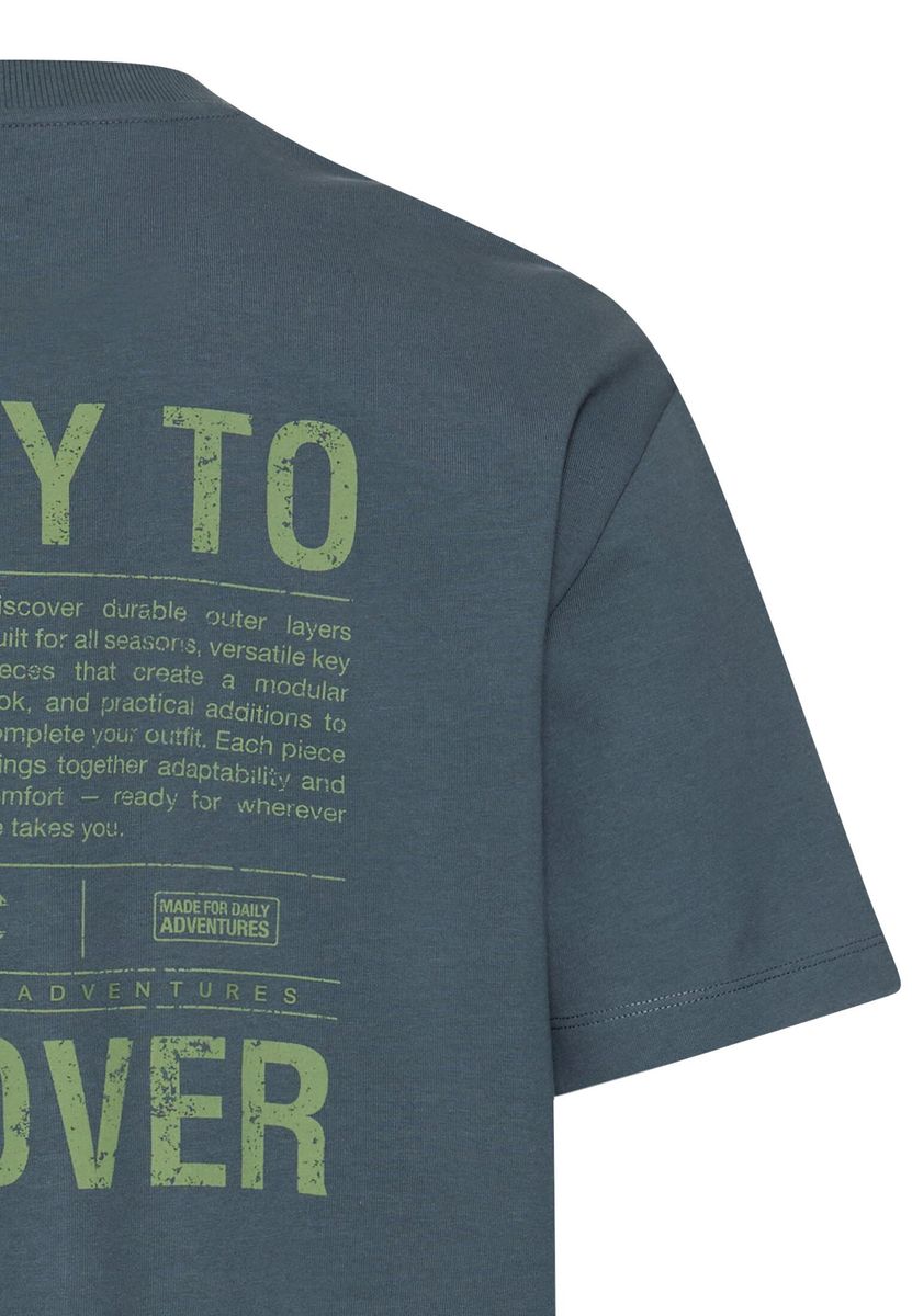 T-Shirt mit Rückenprint im Relaxed Fit