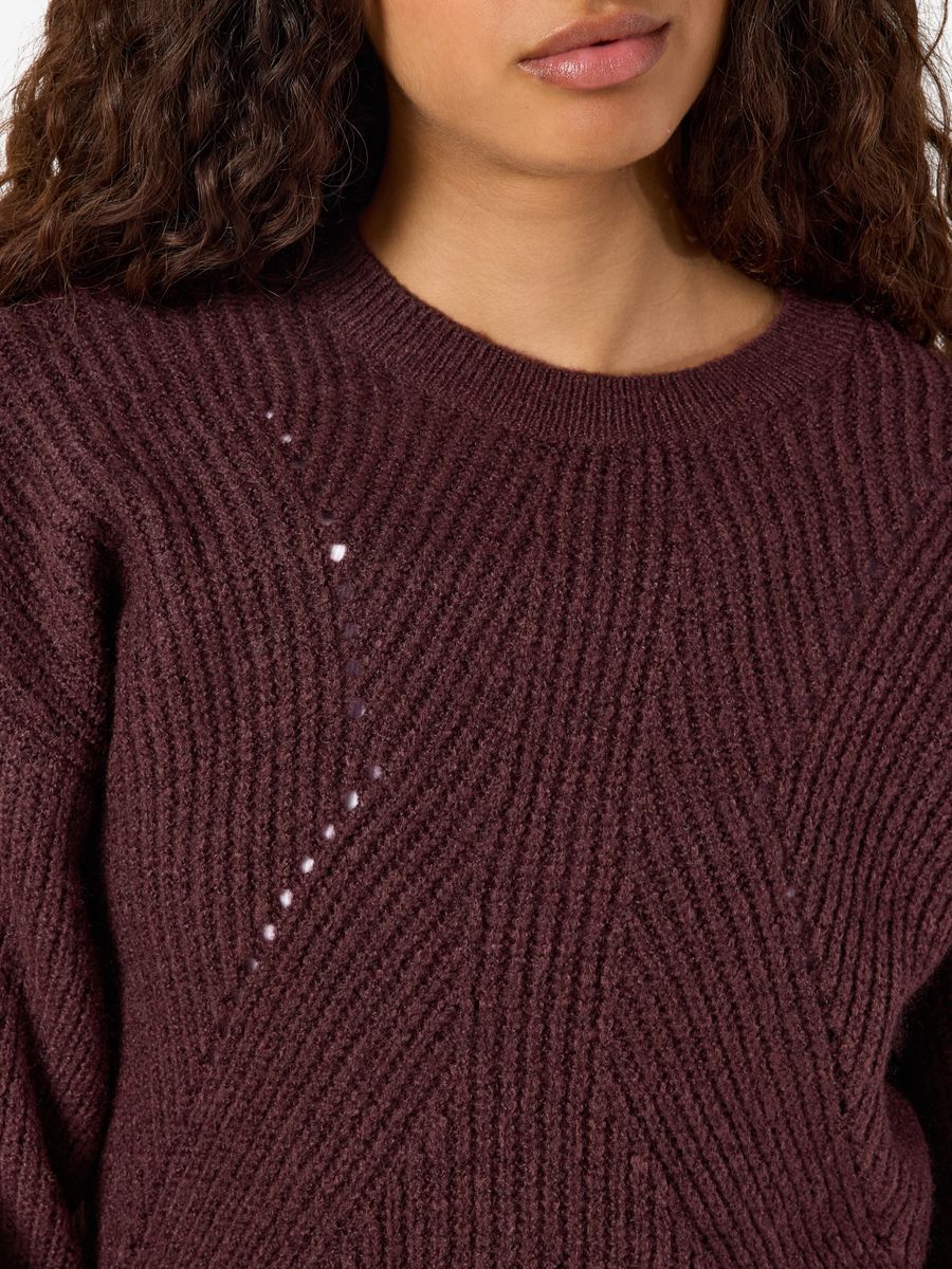 NMBAILEY L/S O-NECK KNIT BOX