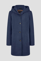 Wolljacke mit Kapuze