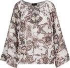 Bluse mit Blumenmuster