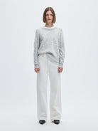 SLFLULU LS KNIT O-NECK NOOS