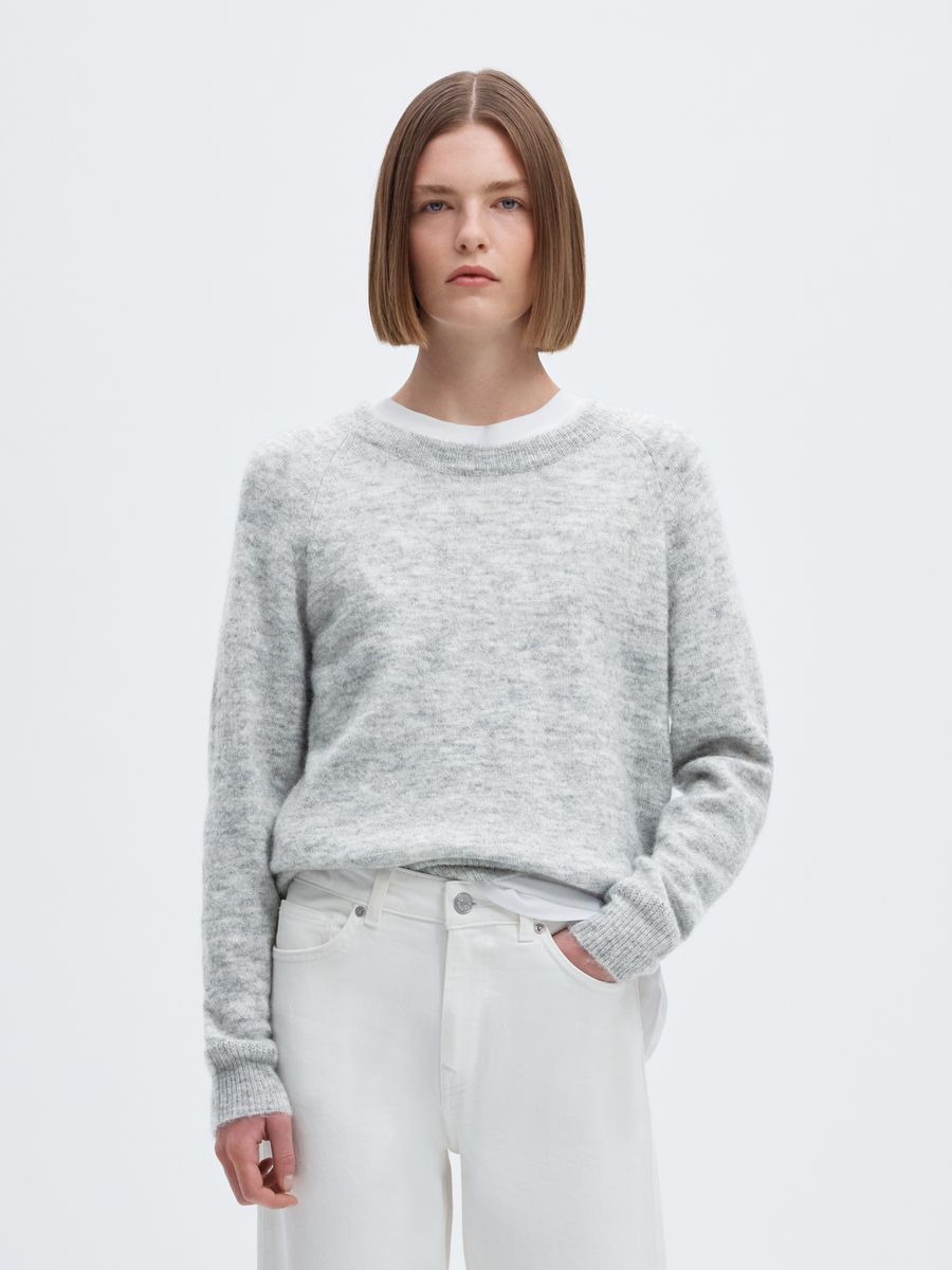 SLFLULU LS KNIT O-NECK NOOS
