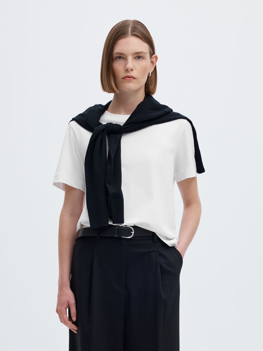 SLWESSENTIAL SS BOXY TEE NOOS
