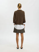 SLWLULU NEW LS KNIT O-NECK NOOS