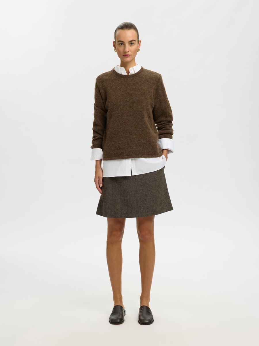 SLWLULU NEW LS KNIT O-NECK NOOS
