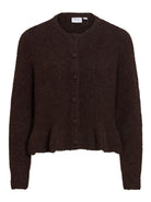 VIBOWS L/S FLOUNCE KNIT CARDIGAN-NOOS