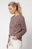 Sweatshirt mit Schmuckdetails