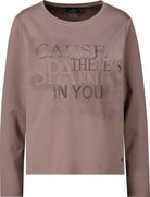 Sweatshirt mit Schmuckdetails