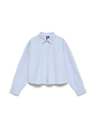VMARIA LS SHORT BOXY SHIRT WVN NOOS
