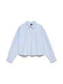VMARIA LS SHORT BOXY SHIRT WVN NOOS