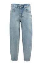 Washed Jeans aus Baumwolle