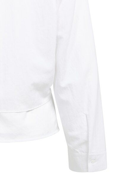 Lockere Langarm Bluse Doppelset mit Innentop