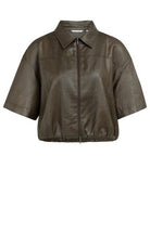 Blusenjacke mit beschichteter Oberfläche
