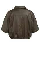 Blusenjacke mit beschichteter Oberfläche