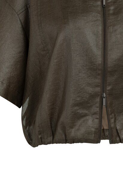 Blusenjacke mit beschichteter Oberfläche