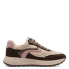 Sneaker mit Kunstfell-Details