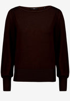 Feinstrickpullover  mit U-Boot Ausschnitt