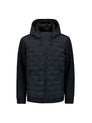 Jacket Short Fit Sealed Hooded Knitted Mix