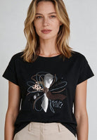 T-Shirt mit Pailletten
