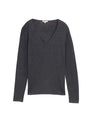 Strickpullover mit V-Ausschnitt