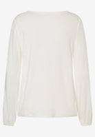 Blusenshirt in Materialmix
