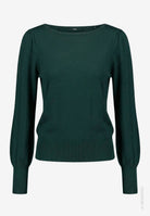 Feinstrickpullover  mit U-Boot Ausschnitt